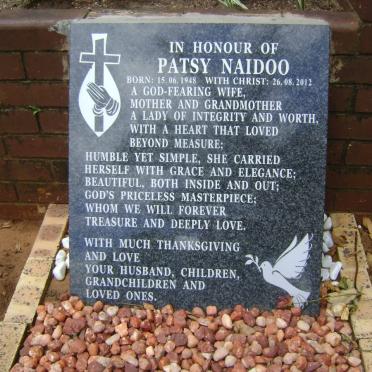NAIDOO Patsy 1948-2012