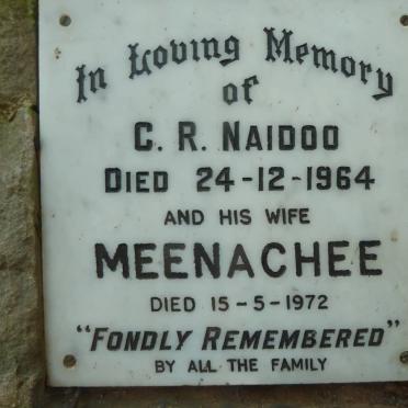 NAIDOO G.R. -1964 &amp; Meenachee -1972