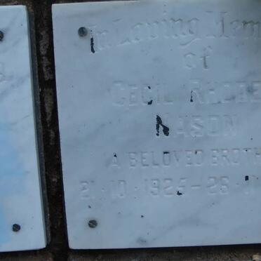 NASON Cecil Rhodes 1925-1987