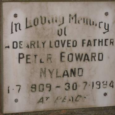 NYLAND Peter Edward 1909-1984