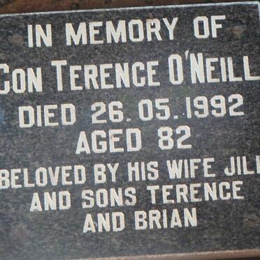 O'Neill Con Terence -1992