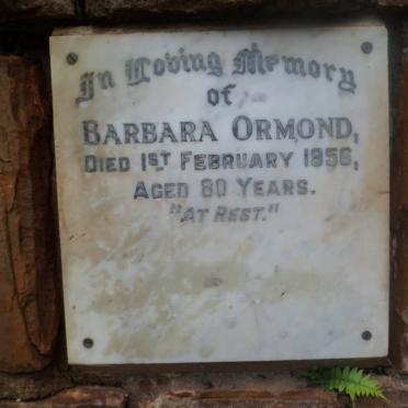 ORMOND Barbara -1956