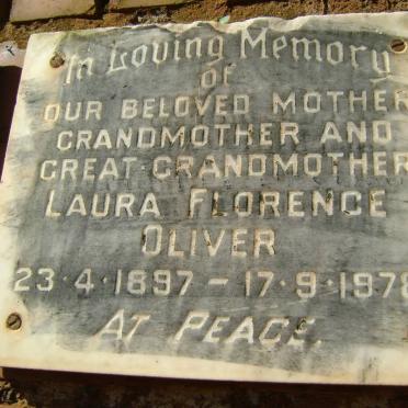 OLIVER Laura Florence 1897-1978