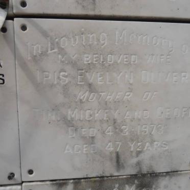 OLIVER Iris Evelyn -1973