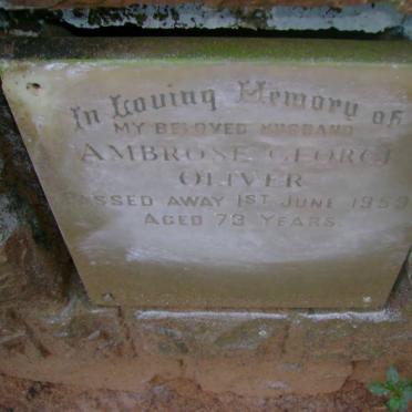 OLIVER Ambrose George -1959