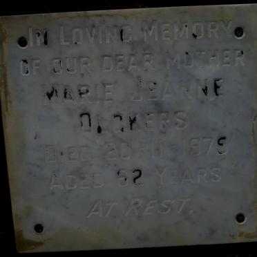 OLCKERS Marie Jeanne -1975