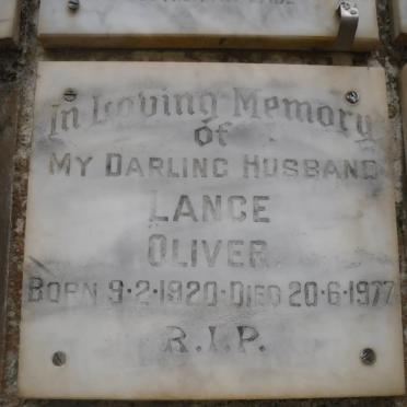 OLIVER Lance 1920-1977