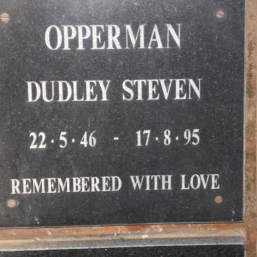 OPPERMAN Dudley Steven 1946-1995
