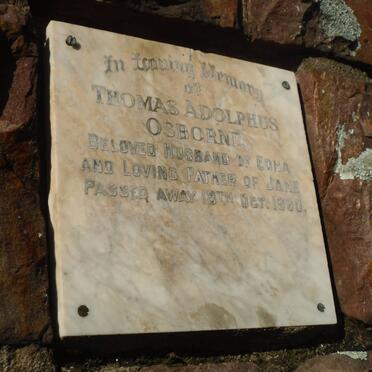 OSBORNE Thomas Adolphus -1960