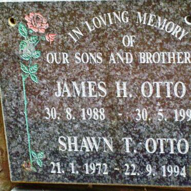 OTTO Shawn T. 1972-1994 :: OTTO James H. 1988-1990