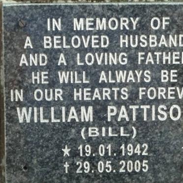 PATTISON William 1942-2005