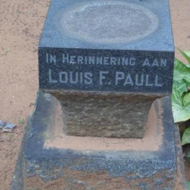 PAULL Louis F.