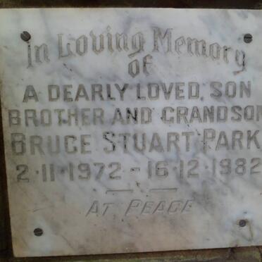 PARK Bruce Stuart 1972-1982