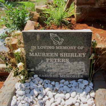 PETERS Maureen Shirley 1950-2018