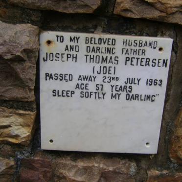 PETERSEN Joseph Thomas -1963