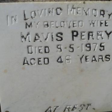 PERRY Mavis -1975