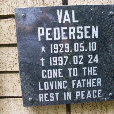 PEDERSEN Val 1929-1997