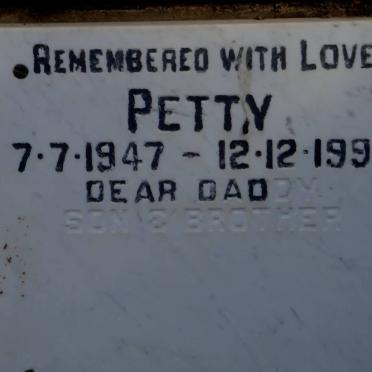 PETTY 1947-1990