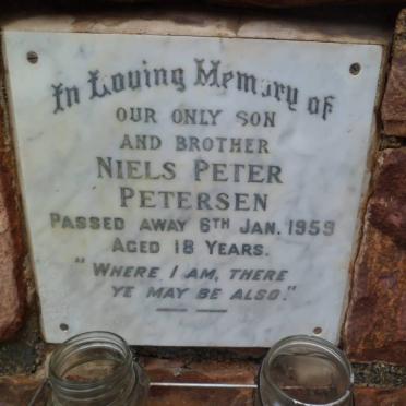 PETERSEN Niels Peter -1959