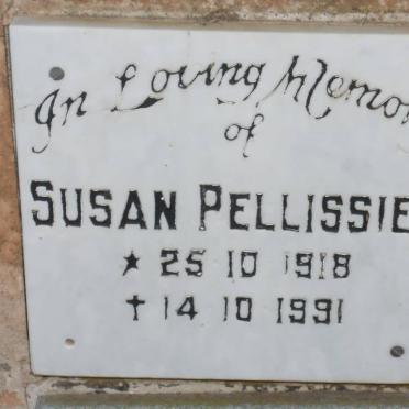 PELLISSIEP Susan 1918-1991