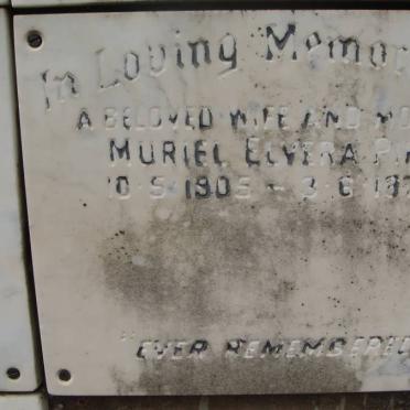 PIKE Muriel Elvera 1905-1972