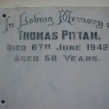 PITTAM Thomas -1942