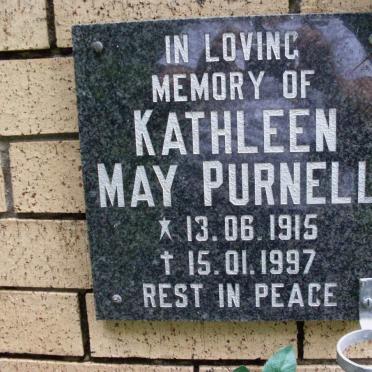 PURNELL Kathleen May 1915-1997