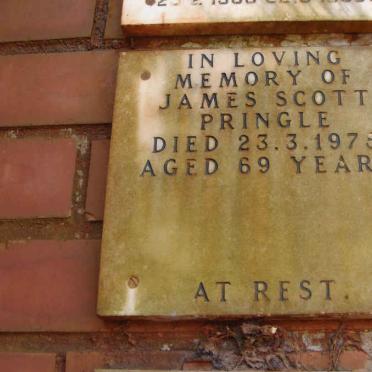 PRINGLE James Scott -1975