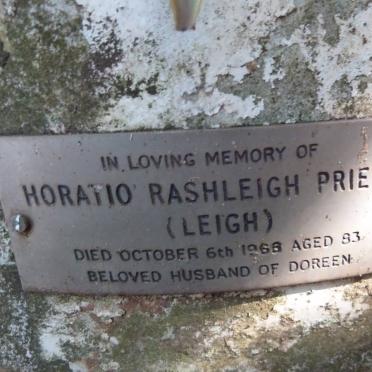 PRIEST Horatio Rashleigh -1968