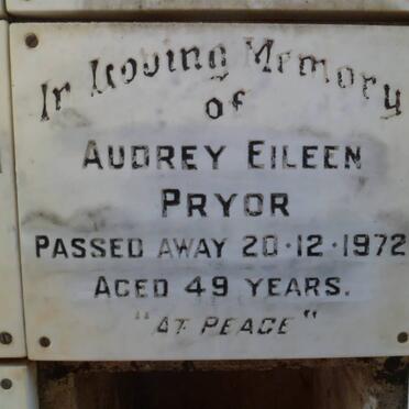 PRYOR Audrey Eileen -1972