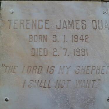 QUAI Terence James 1942-1981