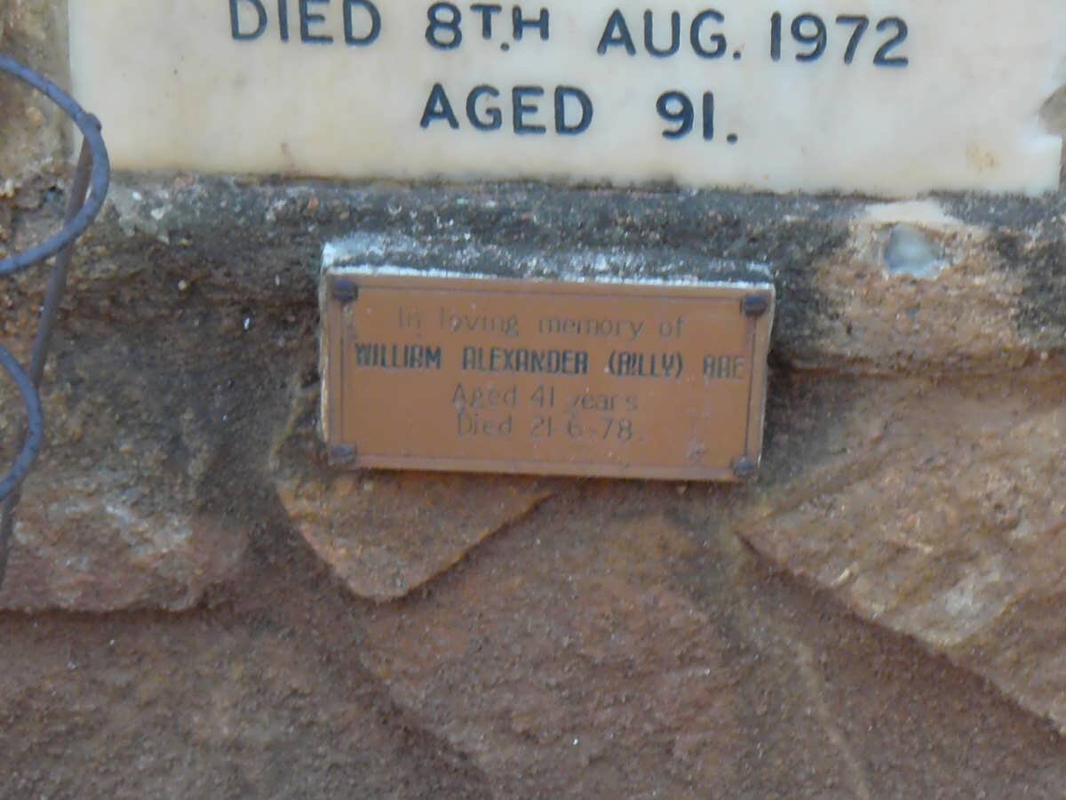 RAE William Alexander -1978