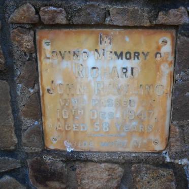 RAWLING Richard John -1947