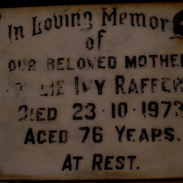 RAFFERTY Natalie Ivy -1973