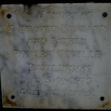 RAWLINSON Robert Neville -1975