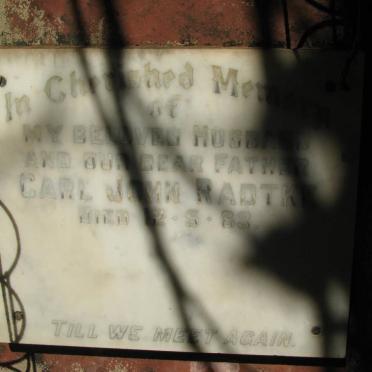 RADTKE Carl John -1963