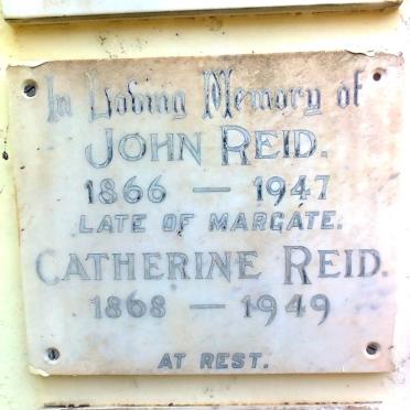 READ John 1866-1947 &amp; Catherine 1868-1949