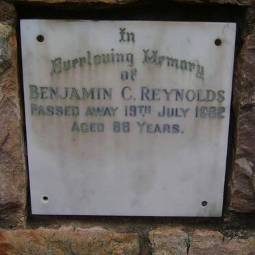 REYNOLDS Benjamin C. -1962