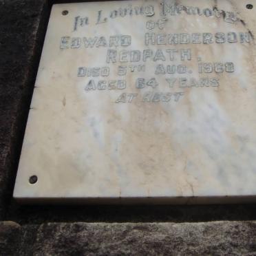 REDPATH Edward Henderson -1968