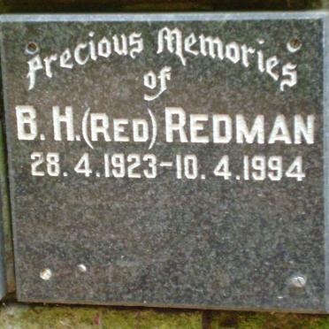 REDMAN B.H. 1923-1994