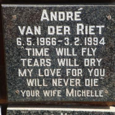RIET André, van der 1966-1994