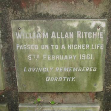 RITCHIE William Allan -1961