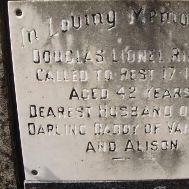 RIMMER Douglas Lionel -1972