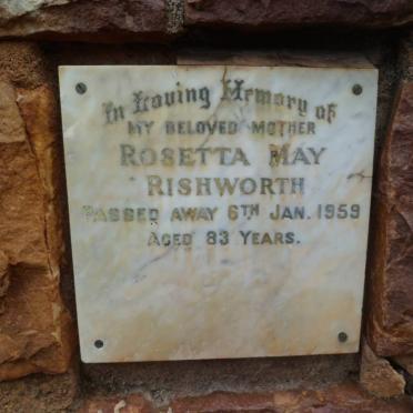 RISHWORTH Rosetta May -1959