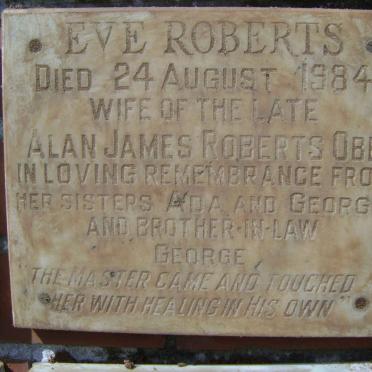 ROBERTS Eve -1984