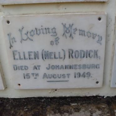 RODICK Ellen -1949