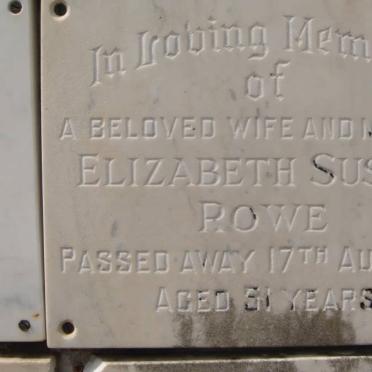 ROWE Elizabeth Susan -1971