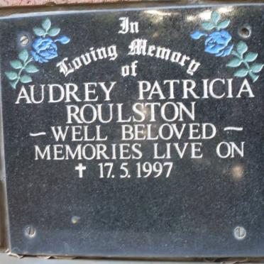 ROULSTON Audrey Patricia -1997