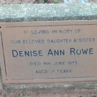 ROWE Denise Ann -1973