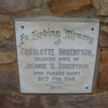 ROBERTSON Charlotte -1948